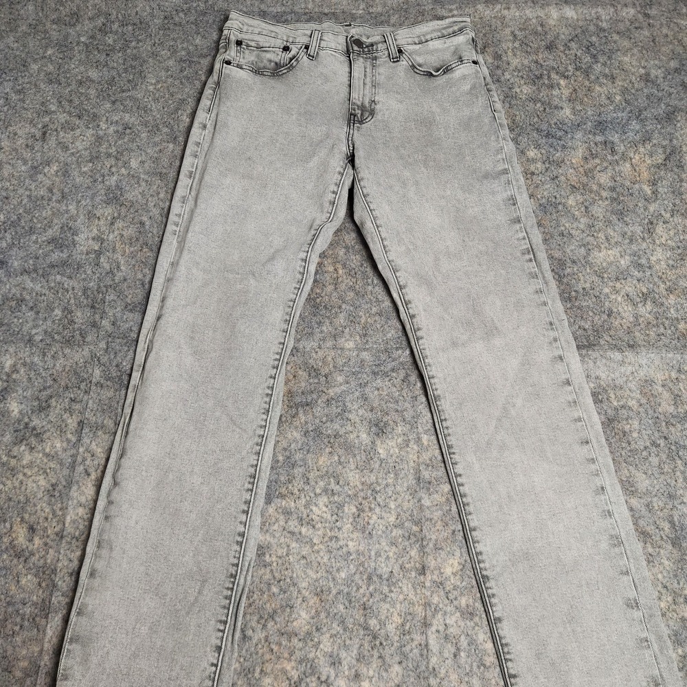 Levis 511 Premium Quality Slim Fit Jeans Men 31x33 Gray Denim Skater Punk